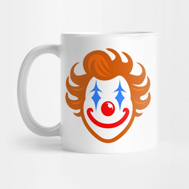 Clown Face by KayBee Gift Shop